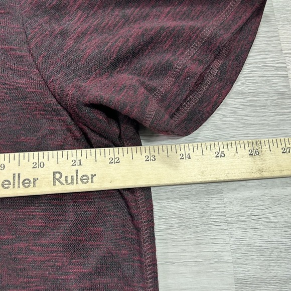 NEW Guess Henley Shirt Mens 2XL Red Marled Short Sleeve Pocket Tee Soft Casual - Picture 8 of 10